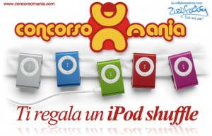 concorsomania-shuffle3-300x192 Contest: Concorsomania Ti regala un iPod Shuffle